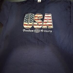 Jerzees Navy Blue Heavyweight Cotton T-Shirt